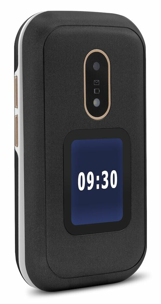 Doro 6060 124 g Svart, Vit Funktionstelefon