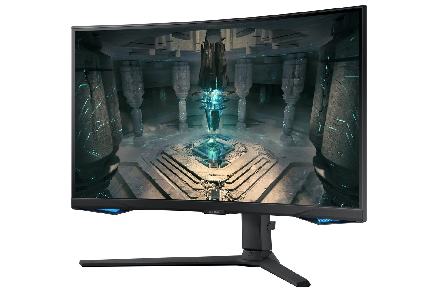 Samsung G65B platta pc-skärmar 68,6 cm (27") 2560 x 1440 pixlar Quad HD LCD Svart