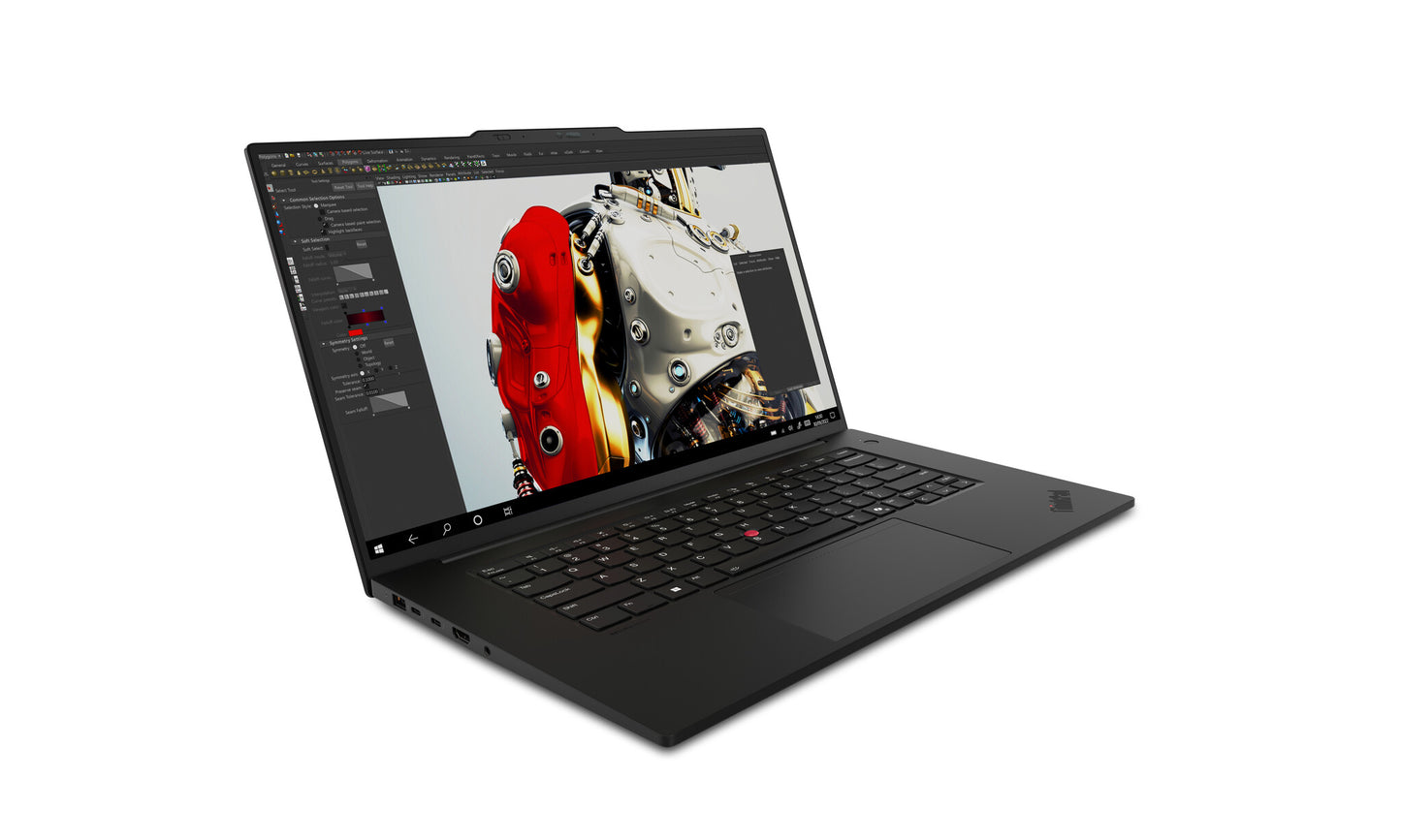 Lenovo ThinkPad P1 Gen 7 Intel Core Ultra 9 185H Mobil arbetsstation 40,6 cm (16") WQXGA 64 GB LPDDR5x-SDRAM 2 TB SSD NVIDIA GeForce RTX 4070 Wi-Fi 7 (802.11be) Windows 11 Pro Nordic Svart