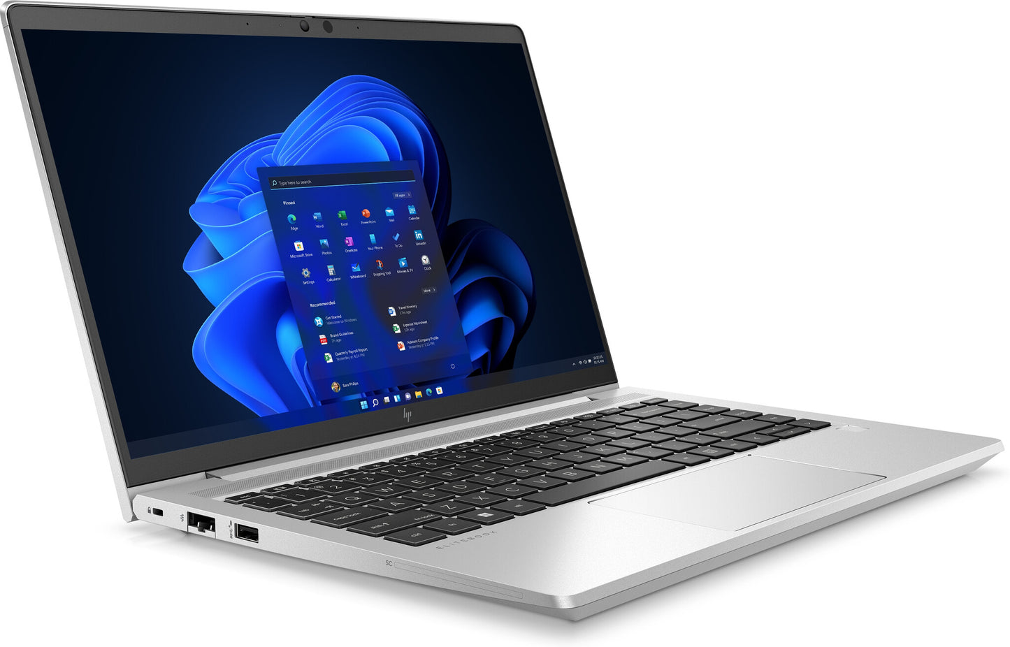 HP EliteBook 645 G9 AMD Ryzen™ 5 5625U Bärbar dator 35,6 cm (14") Full HD 16 GB DDR4-SDRAM 512 GB SSD Wi-Fi 6 (802.11ax) Windows 11 Pro Silver