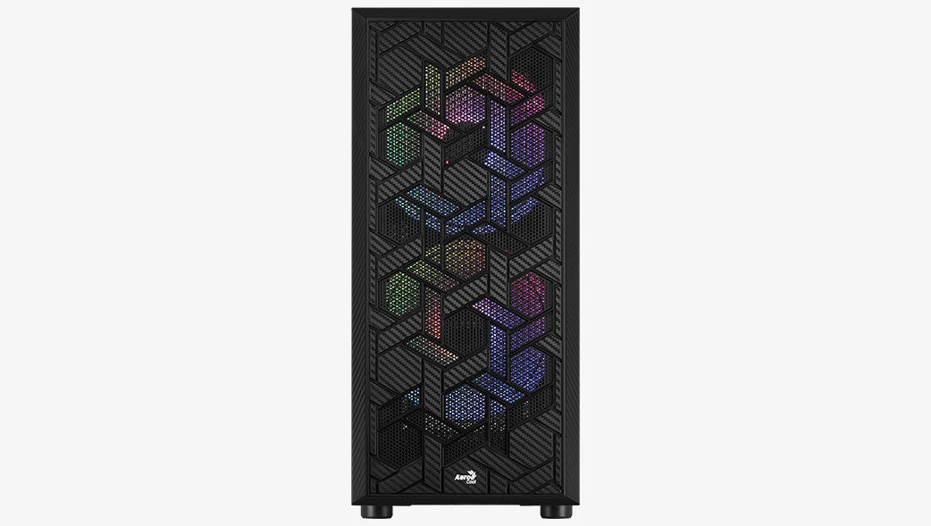 Aerocool Hive-G-BK-v1 Midi Tower
