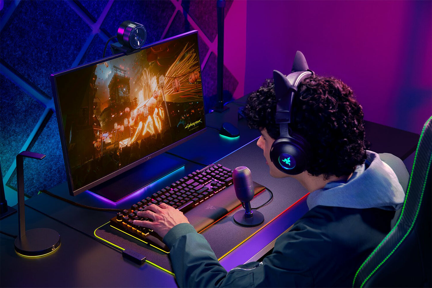 Razer Seiren V3 Mini Svart Bordsmikrofon