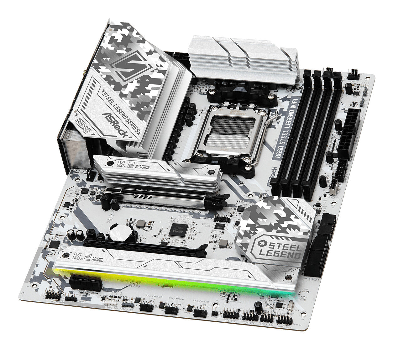 Asrock B650 Steel Legend WiFi AMD B650 AM5-sockel ATX