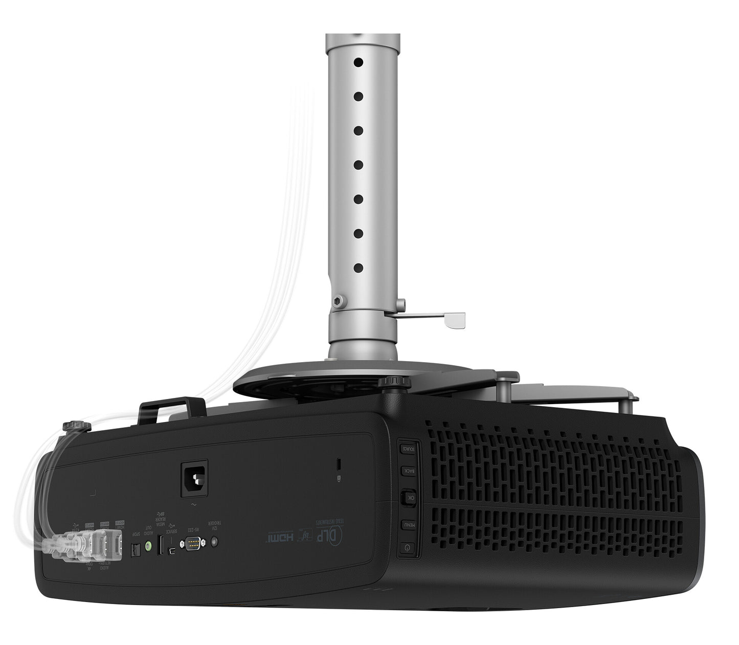 BenQ W2720i Standard throw-projektor 2500 ANSI-lumen DLP UHD 4K (3840x2160) 3D kompatibilitet Svart
