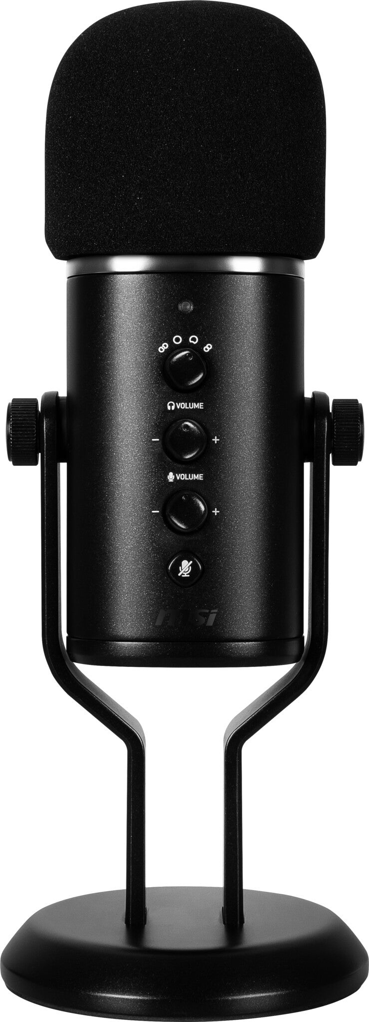 MSI IMMERSE GV60 STREAMING MIC mikrofoner Svart Mikrofon till spelkonsol