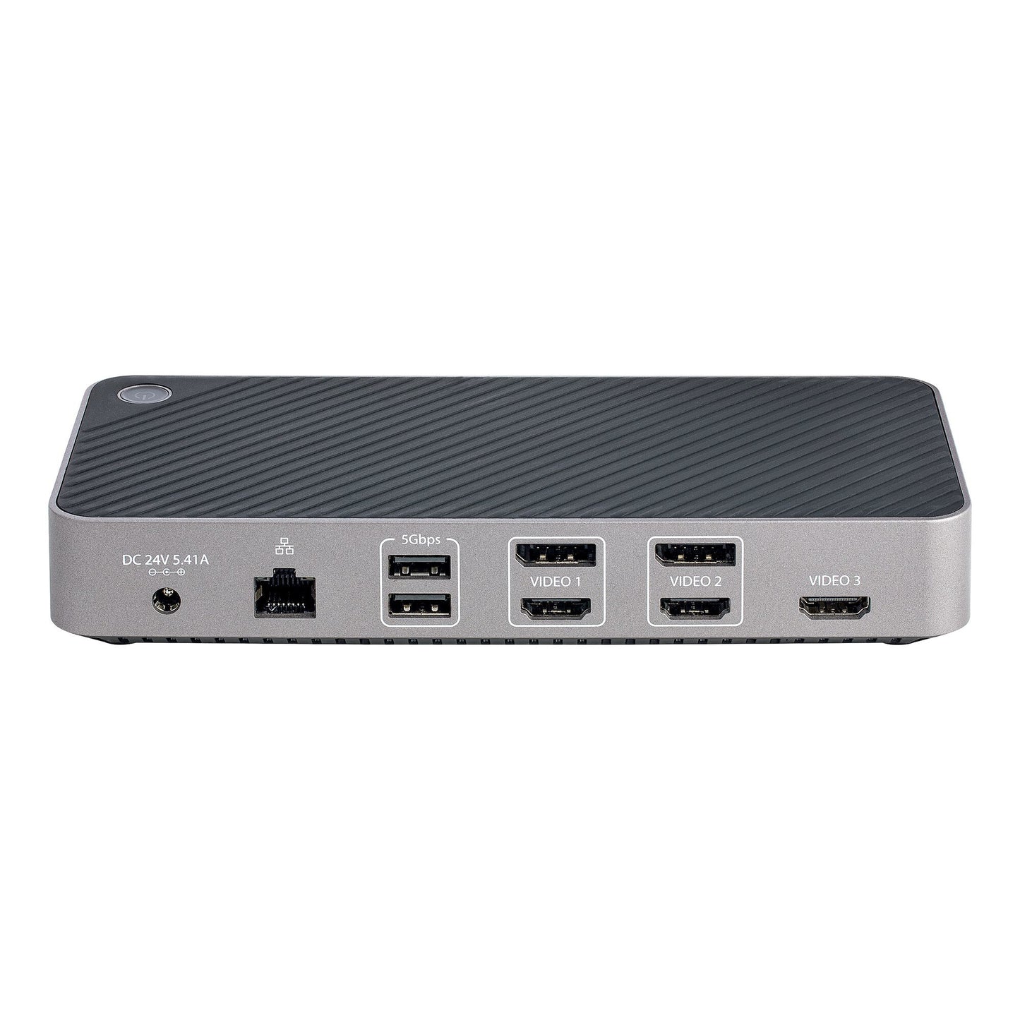 StarTech.com 116E-USBC-DOCK dockningsstationer för bärbara datorer Kabel USB 3.2 Gen 2 (3.1 Gen 2) Type-C Grå, Silver