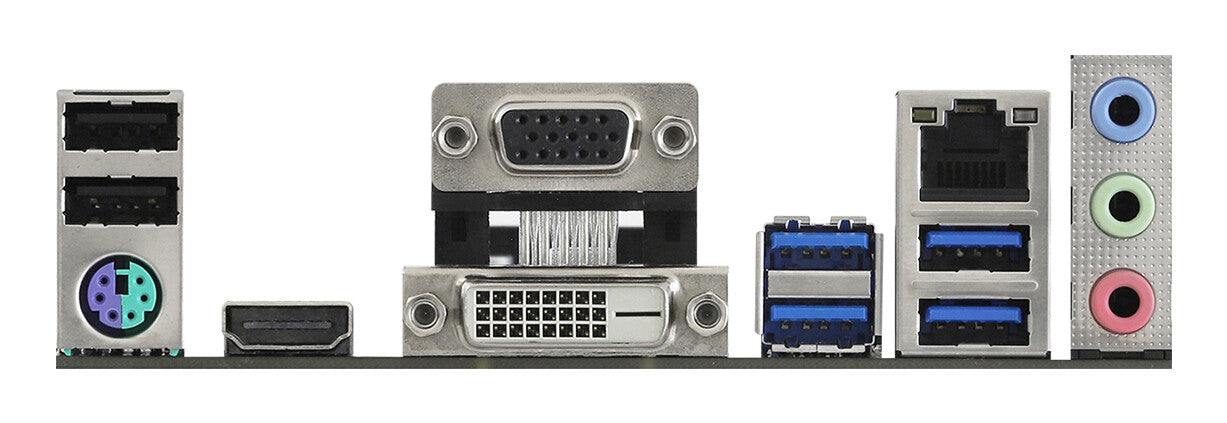 Asrock A520M-HDV Uttag AM4 micro ATX