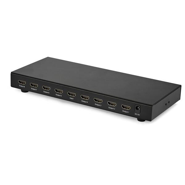 StarTech.com 4K 60 Hz HDMI-splitter med 8 portar