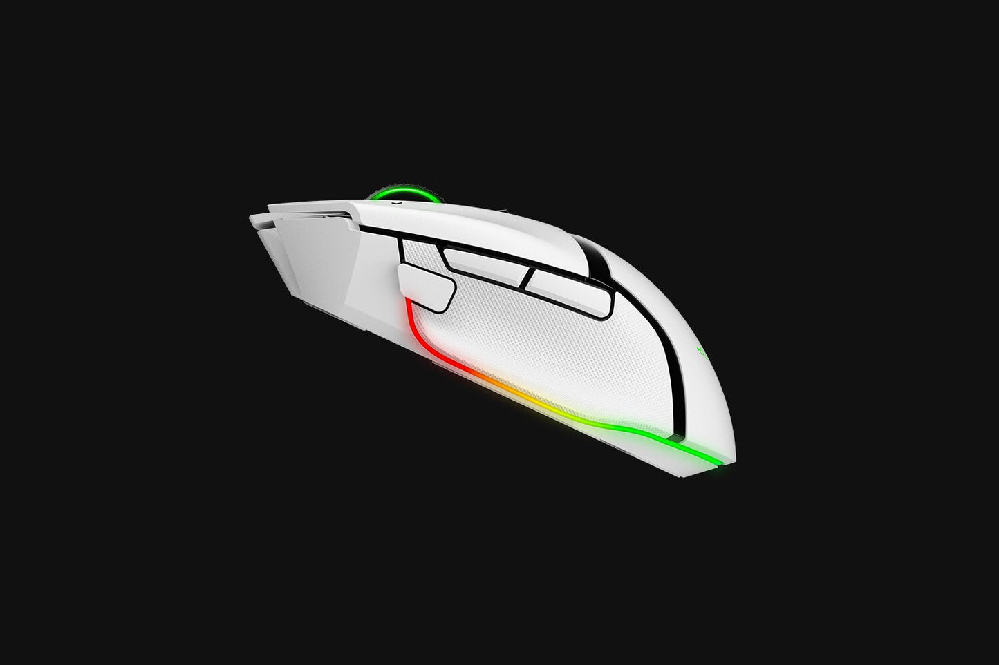Razer Basilisk V3 Pro datormöss Spela högerhand RF Wireless + Bluetooth + USB Type-C Optisk 30000 DPI