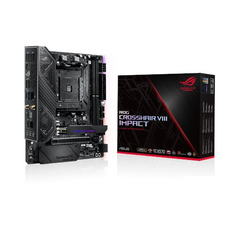 ASUS ROG Crosshair VIII Impact AMD X570 Uttag AM4 Mini DTX