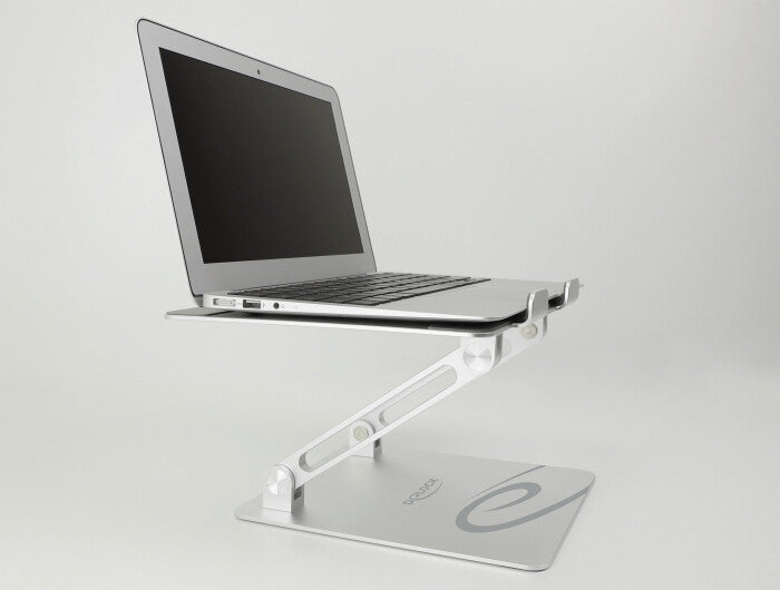DeLOCK 18414 Ställ för bärbara datorer Ställ till bärbara datorer Gjuten aluminium 39,6 cm (15.6")