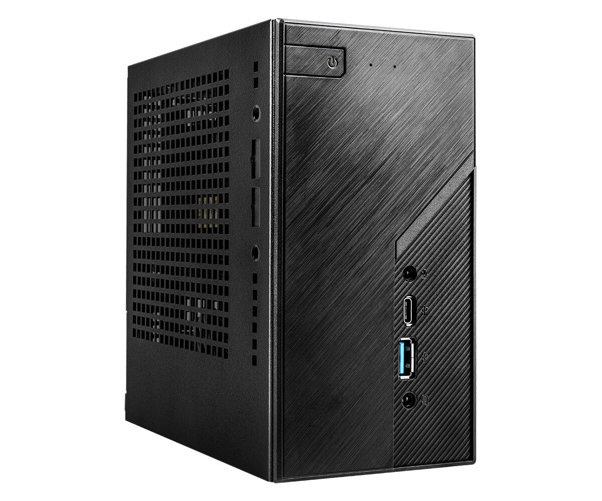 Asrock DeskMini H470 1,92L storlek PC Svart Intel H470 LGA 1200 (Socket H5)