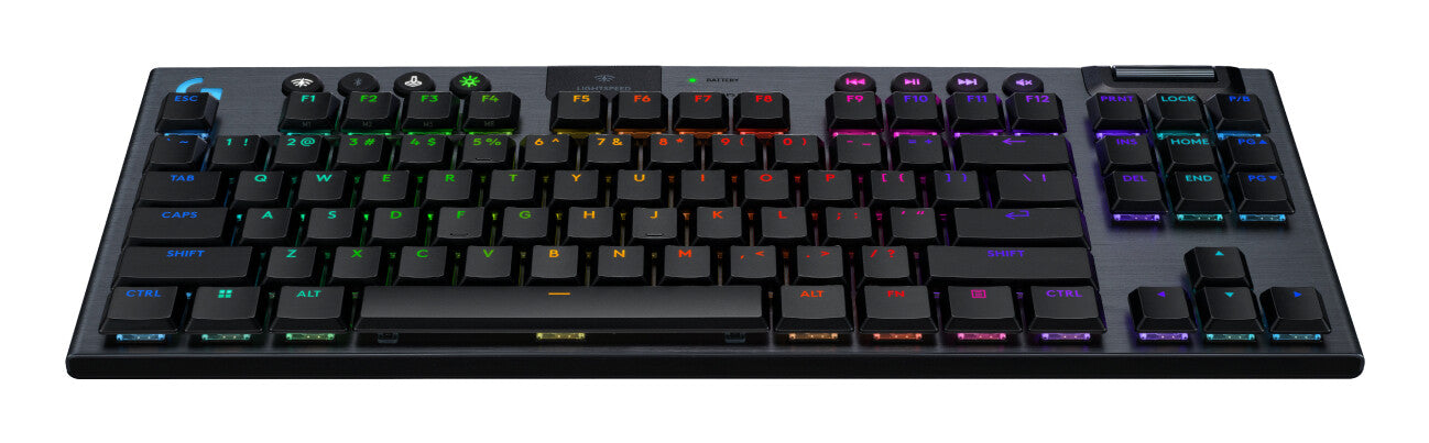 Logitech G G915 X LIGHTSPEED tangentbord Spela USB + RF Wireless + Bluetooth QWERTY Nordic Svart