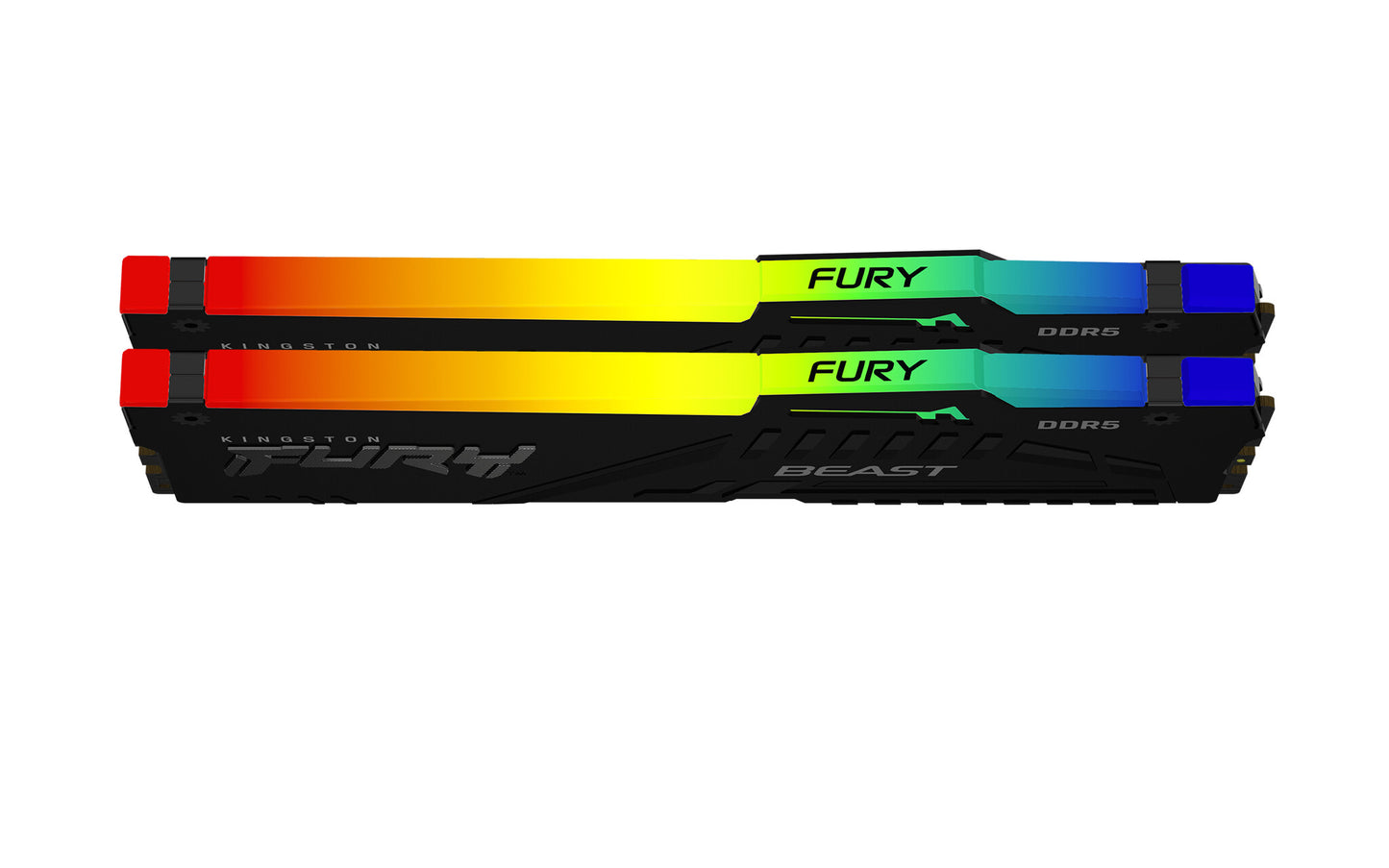 Kingston Technology FURY Beast RGB RAM-minnen 32 GB 2 x 16 GB DDR5 6000 MT/s ECC