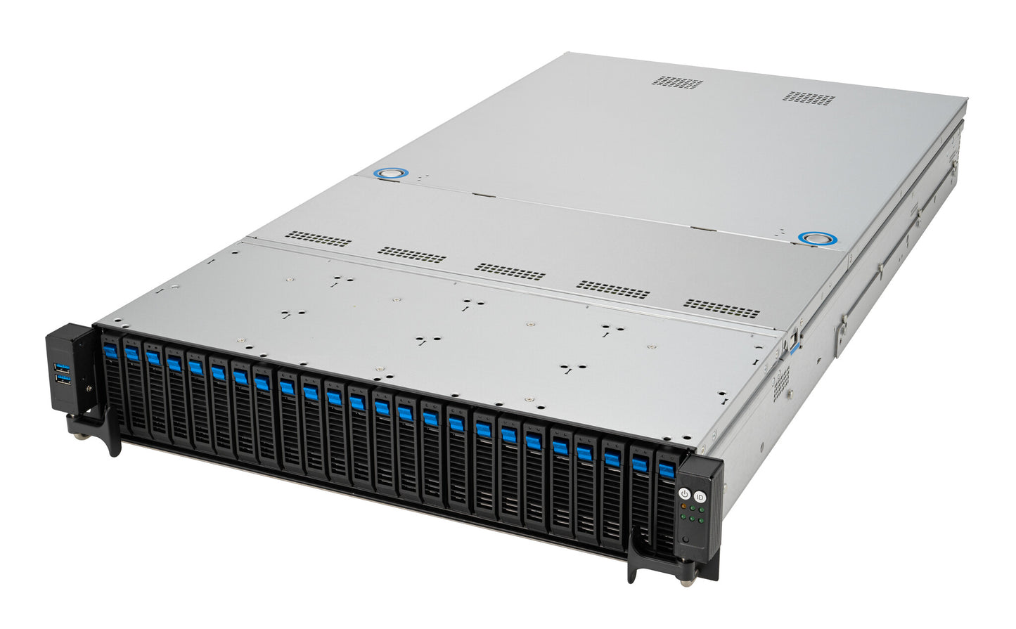 ASUS RS520A-E12-RS24U Socket SP5 Rack (2U) Grå