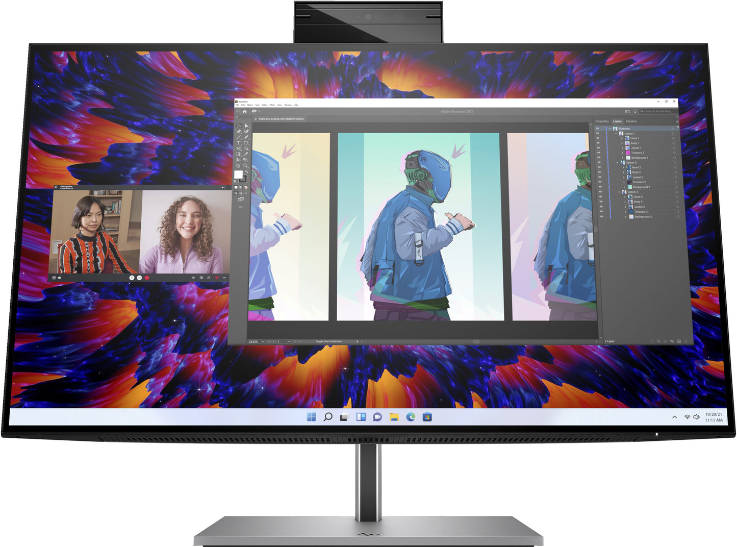 HP Z24mG3 QHD-konferensbildskärm Z24mG3 QHD-konferensbildskärm