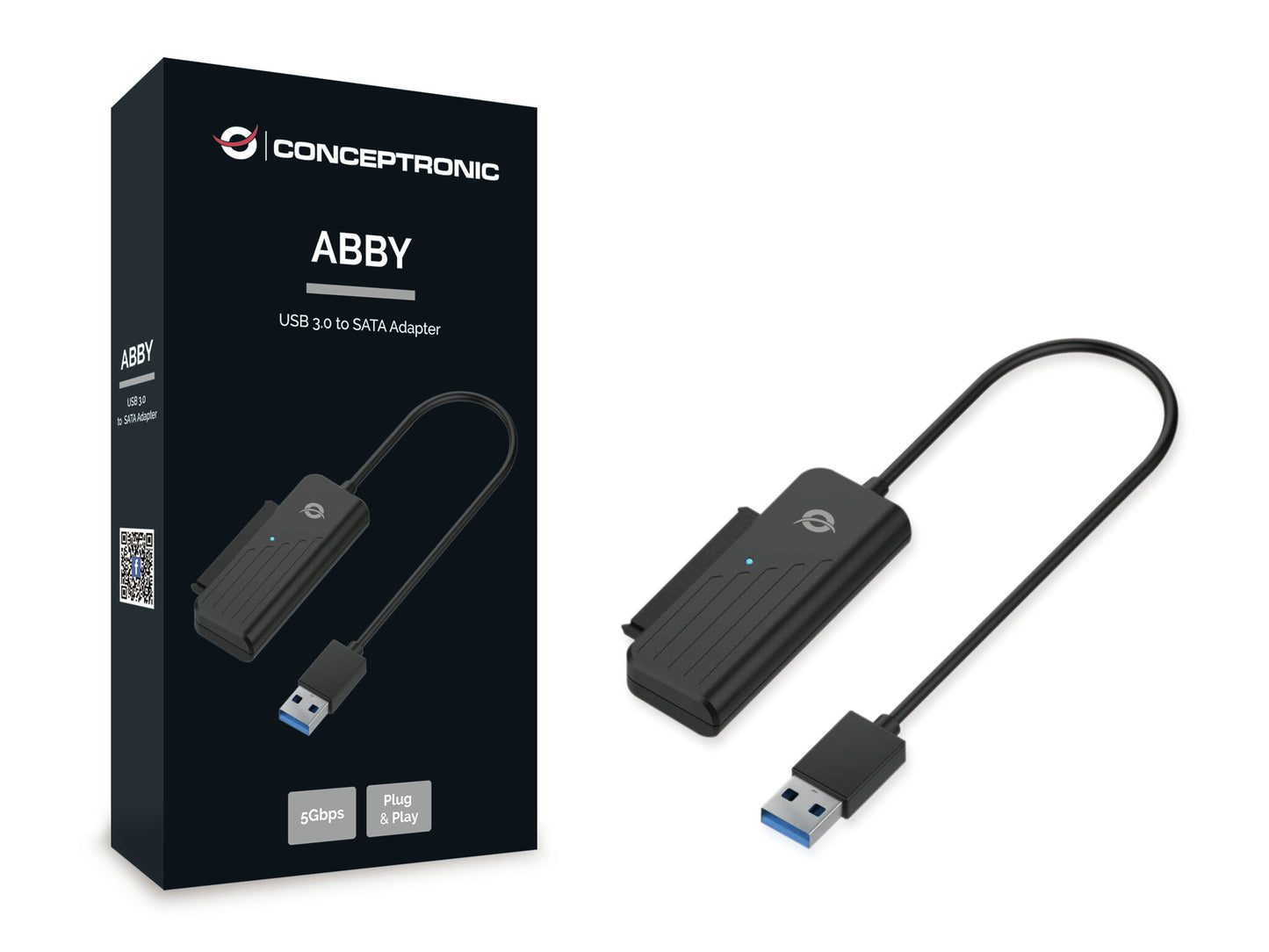 Conceptronic ABBY01B nätverkskort/adapters