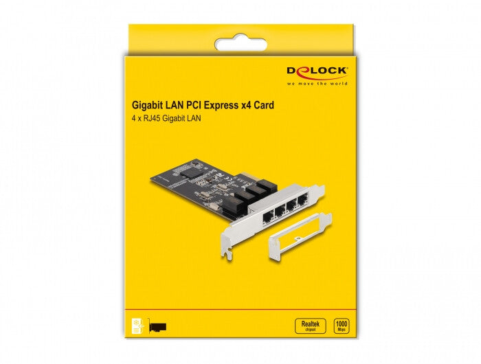 DeLOCK 88618 nätverkskort/adapters Intern RJ-45