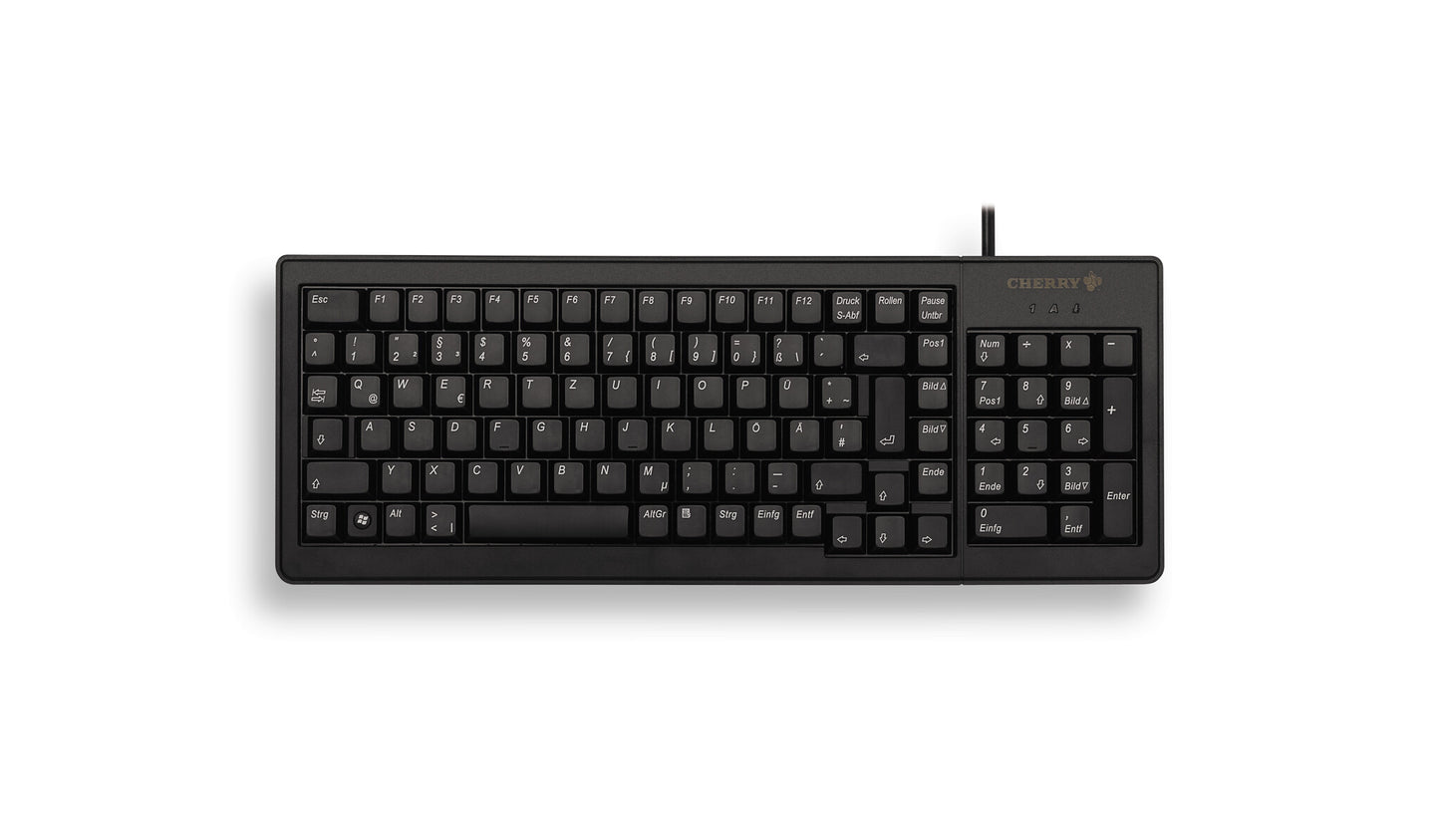 CHERRY XS Complete G84-5200 tangentbord Kontor USB QWERTY Engelska (USA) Svart