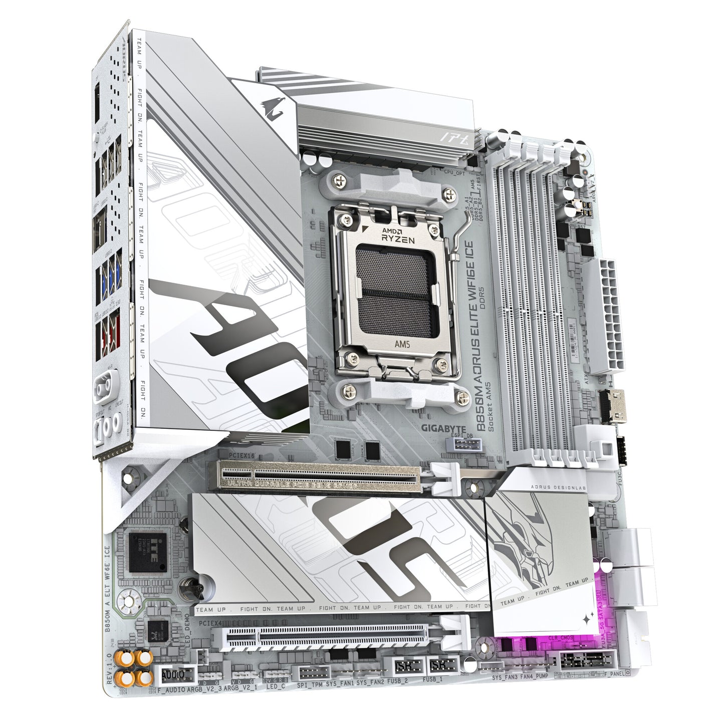 GIGABYTE B850M AORUS ELITE WIFI6E ICE AMD B850 AM5-sockel micro ATX