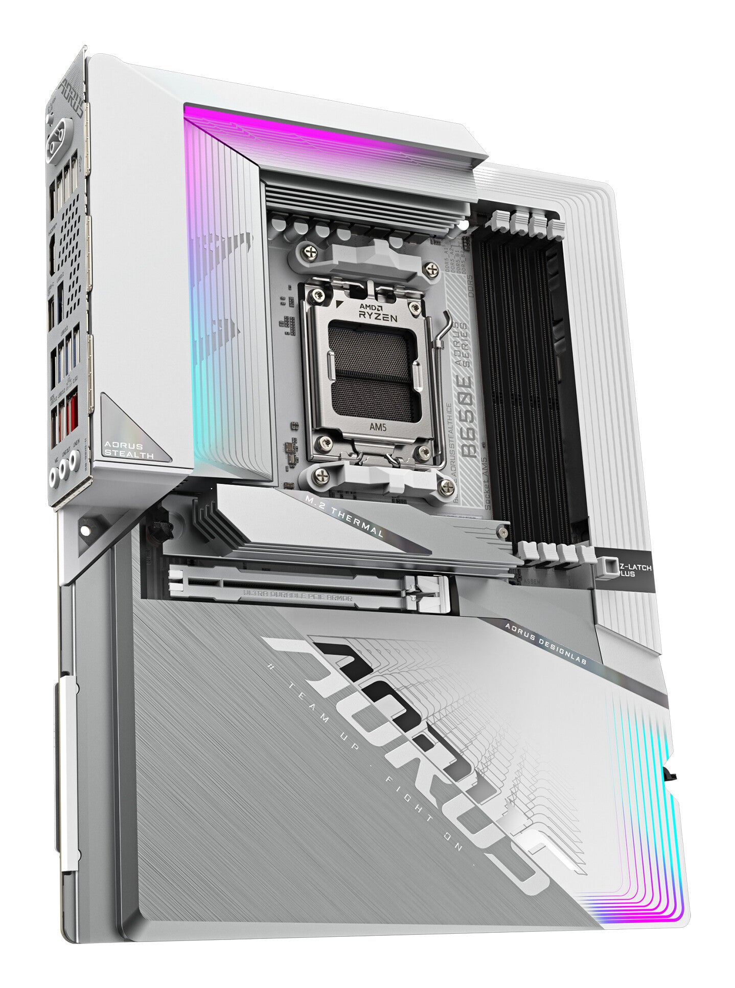 GIGABYTE B650E AORUS STEALTH ICE moderkort AMD B650 AM5-sockel ATX