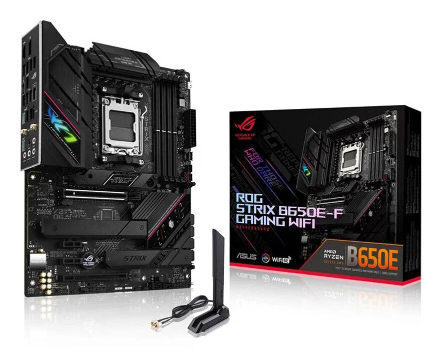 ASUS ROG STRIX B650E-F GAMING WIFI AMD B650 AM5-sockel ATX