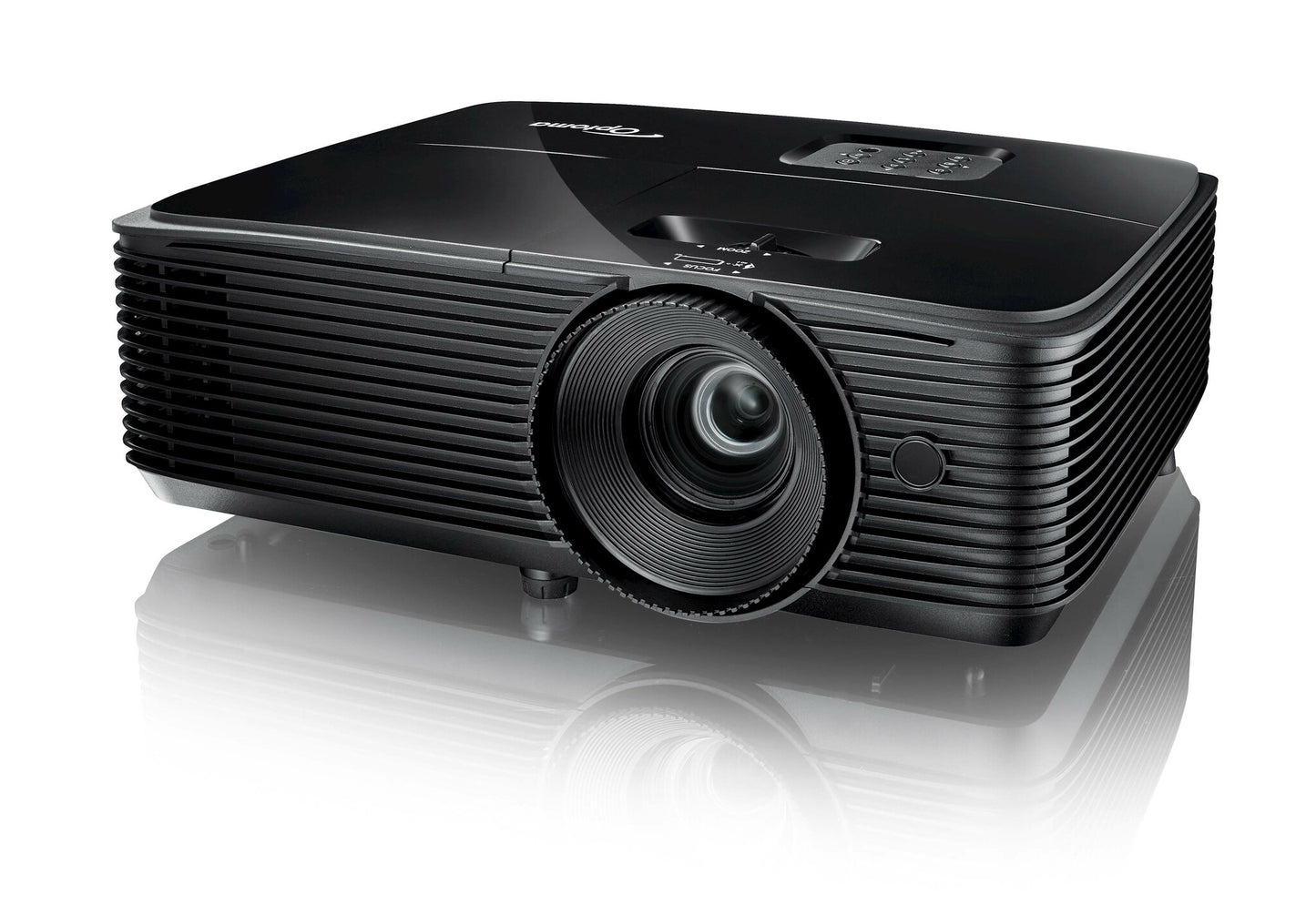 Optoma HD28e Standard throw-projektor 3800 ANSI-lumen DLP 1080p (1920x1080) 3D kompatibilitet Svart