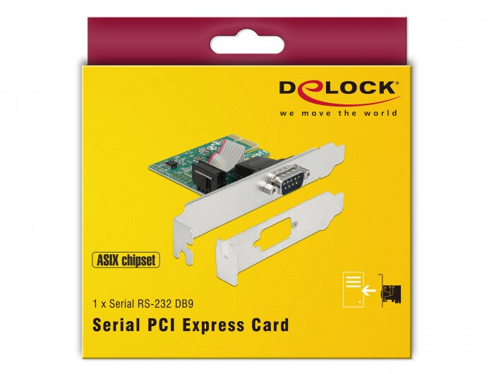 DeLOCK 89948 nätverkskort/adapters Intern RS-232