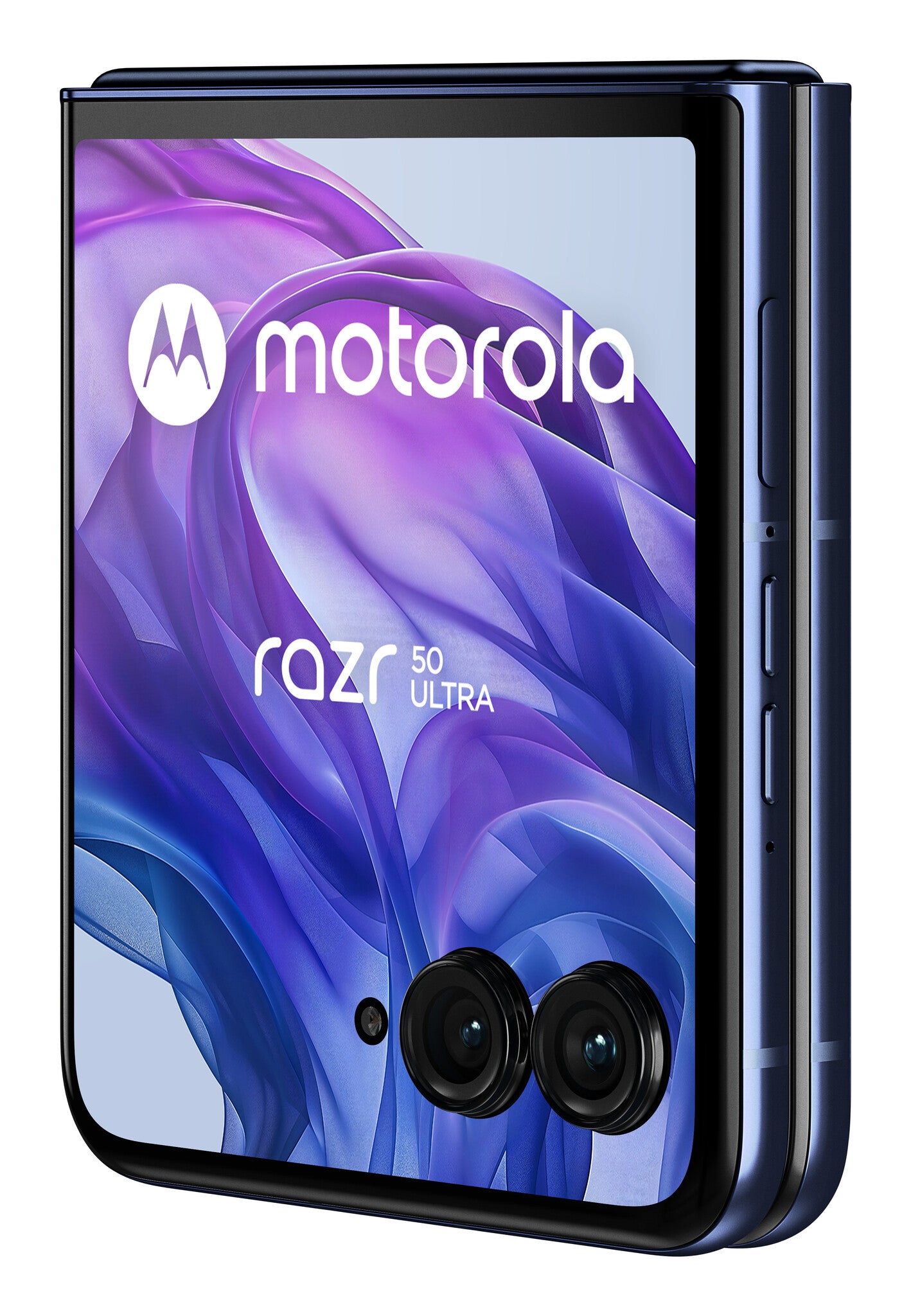 Motorola razr 50 Ultra 17,5 cm (6.9") Dubbla SIM-kort Android 14 5G USB Type-C 12 GB 512 GB 4000 mAh Marinblå