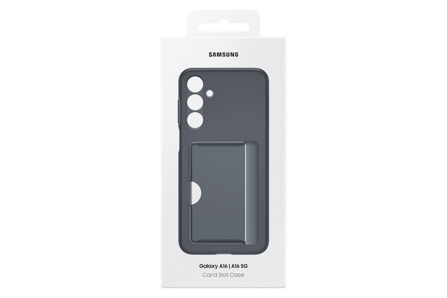 Samsung EF-OA166TBEGWW mobiltelefonfodral 17 cm (6.7") Omslag Svart