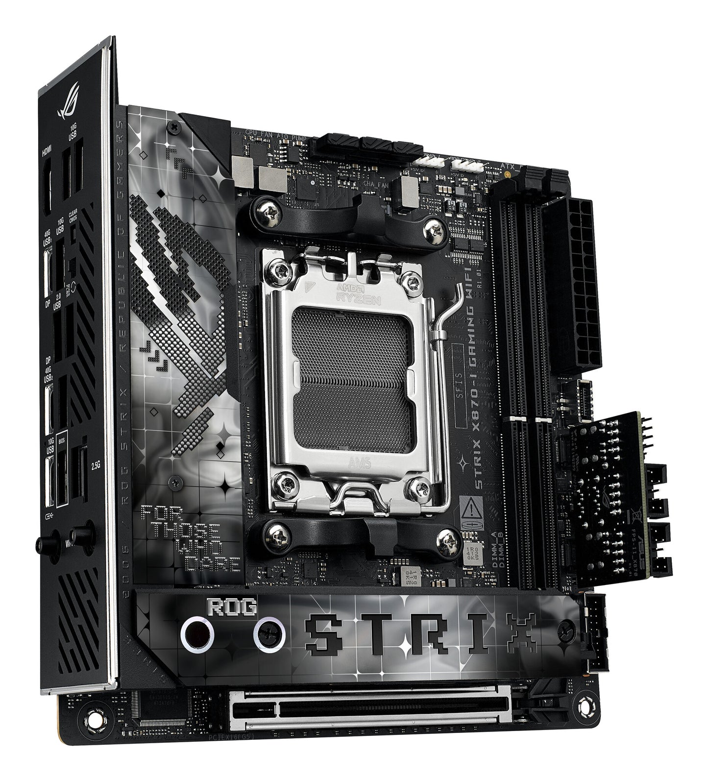 ASUS ROG STRIX X870-I GAMING WIFI AMD X870 AM5-sockel Mini-ITX