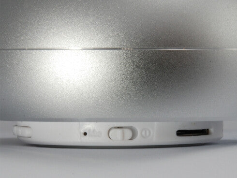 Conceptronic BEATTIE01S bärbara högtalare och partyhögtalare Silver 3 W