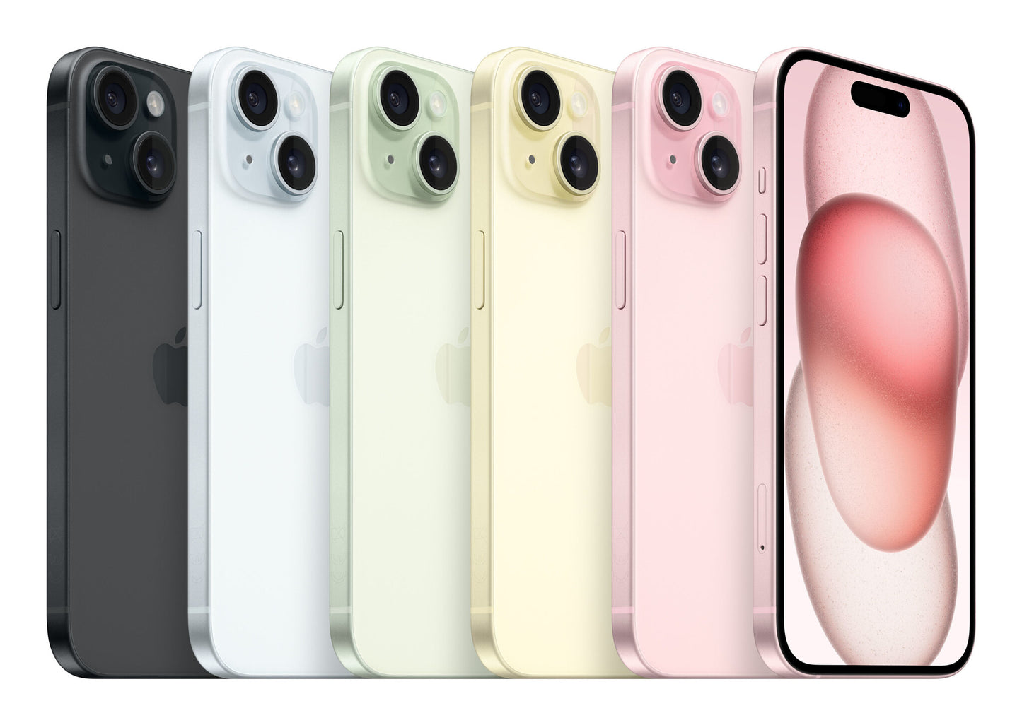 Apple iPhone 15 15,5 cm (6.1") Dubbla SIM-kort iOS 17 5G USB Type-C 128 GB Svart