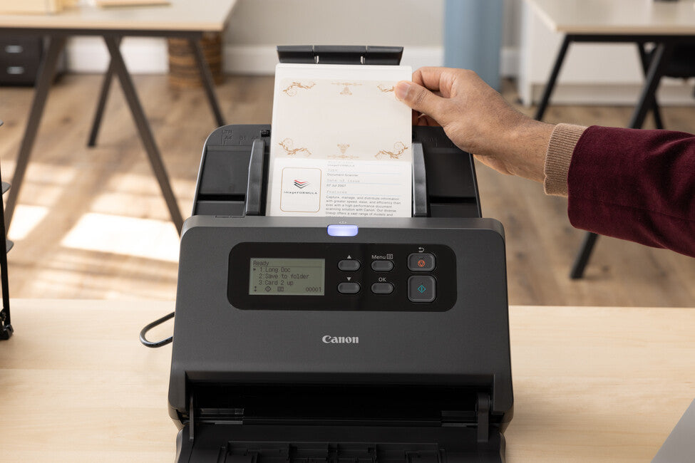 Canon imageFORMULA DR-M260 Arkmatad skanner 600 x 600 DPI A4 Svart