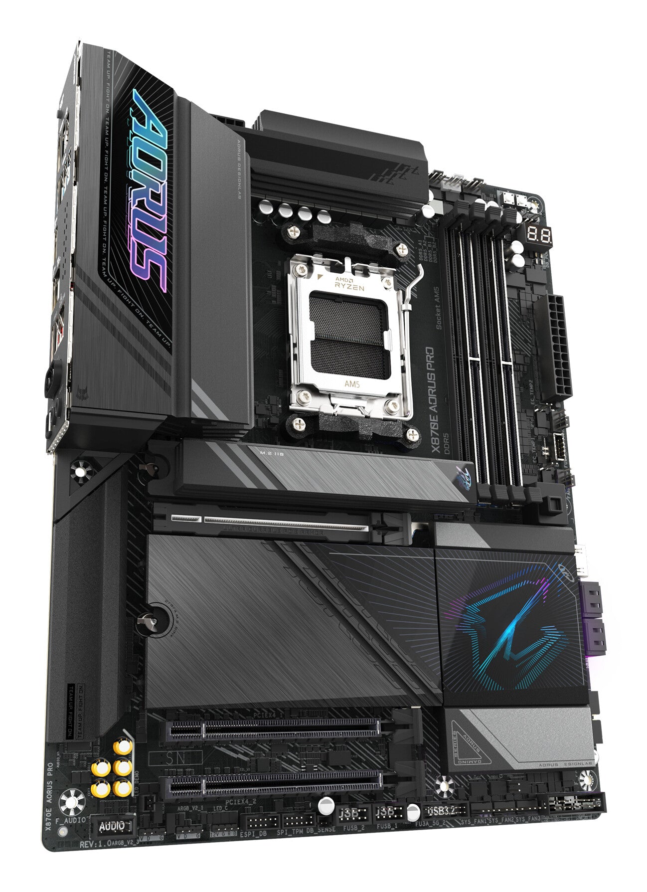 GIGABYTE X870E AORUS PRO moderkort AMD X870E AM5-sockel ATX