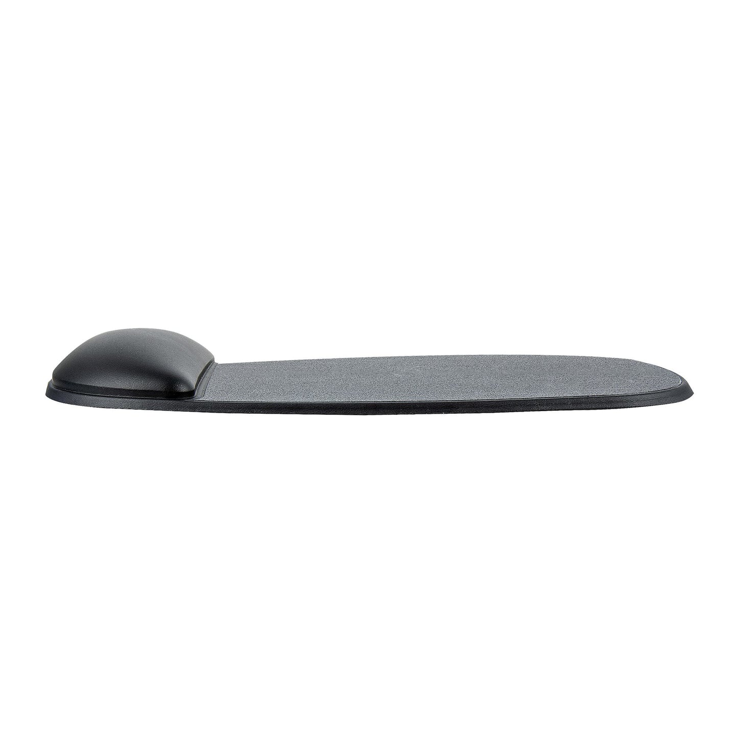 StarTech.com Musmatta med handstöd, 17 x 18 x 2 cm, ergonomisk musmatta med handledsstöd, skrivbordshandledsdyna med halkfri PU-bas, vadderade gelmusmatta med handledsstöd
