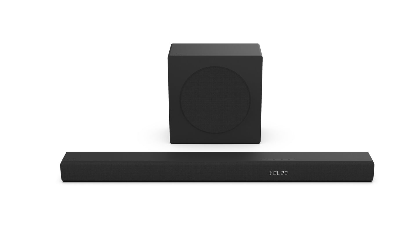 Hisense HS3100 soundbar-högtalare Svart 3.1 kanaler 480 W