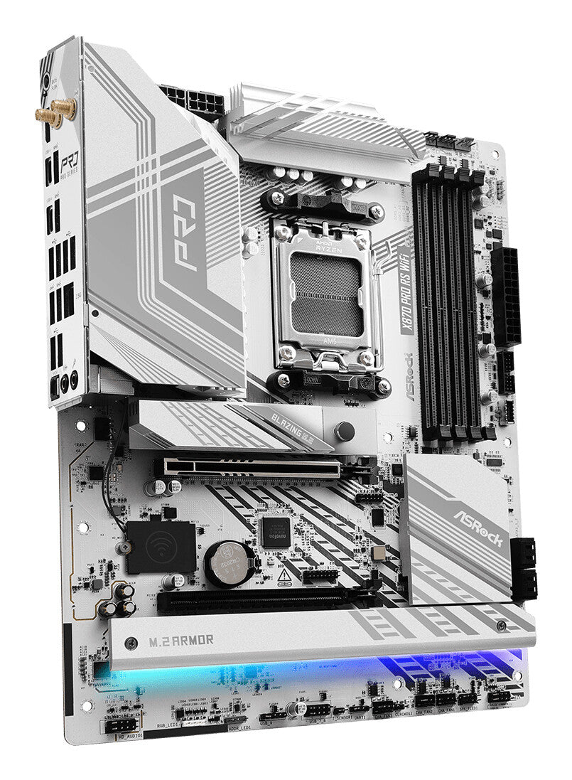 Asrock X870 Pro RS WiFi AMD X870 AM5-sockel ATX
