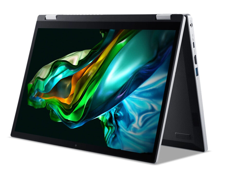 Acer Aspire 3 Spin 14 A3SP14-31PT-310V Intel® Core™ i3 i3-N305 Hybrid (2-i-1) 35,6 cm (14") Pekskärm WUXGA 8 GB LPDDR5-SDRAM 512 GB SSD Wi-Fi 6 (802.11ax) Windows 11 Home Silver