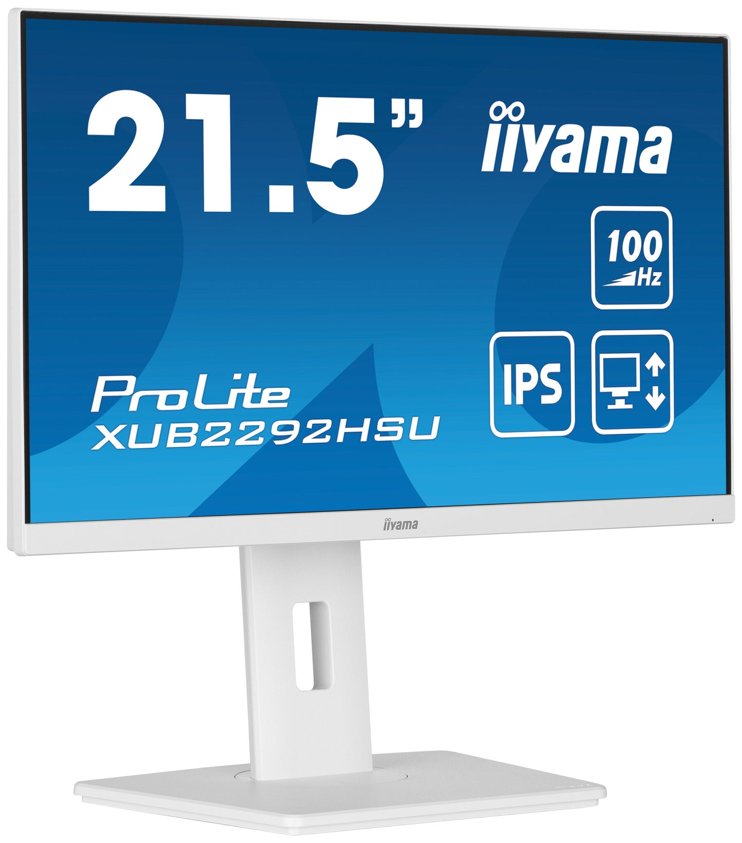 iiyama ProLite XUB2292HSU-W6 platta pc-skärmar 54,6 cm (21.5") 1920 x 1080 pixlar Full HD LED Vit