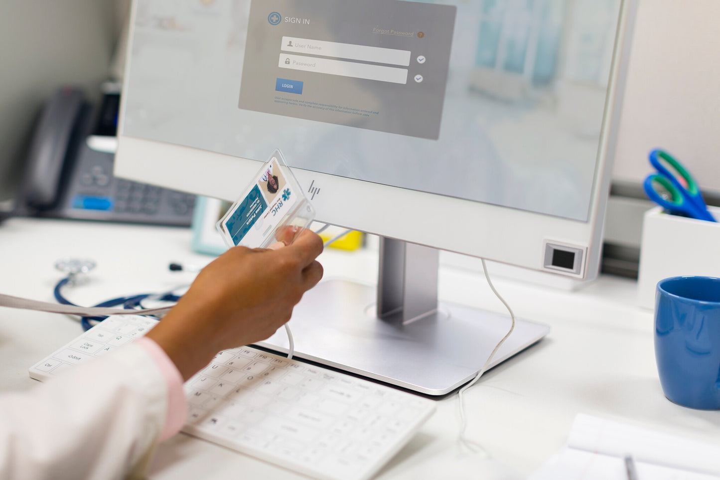 HP USB-tangentbord och -mus Healthcare Edition