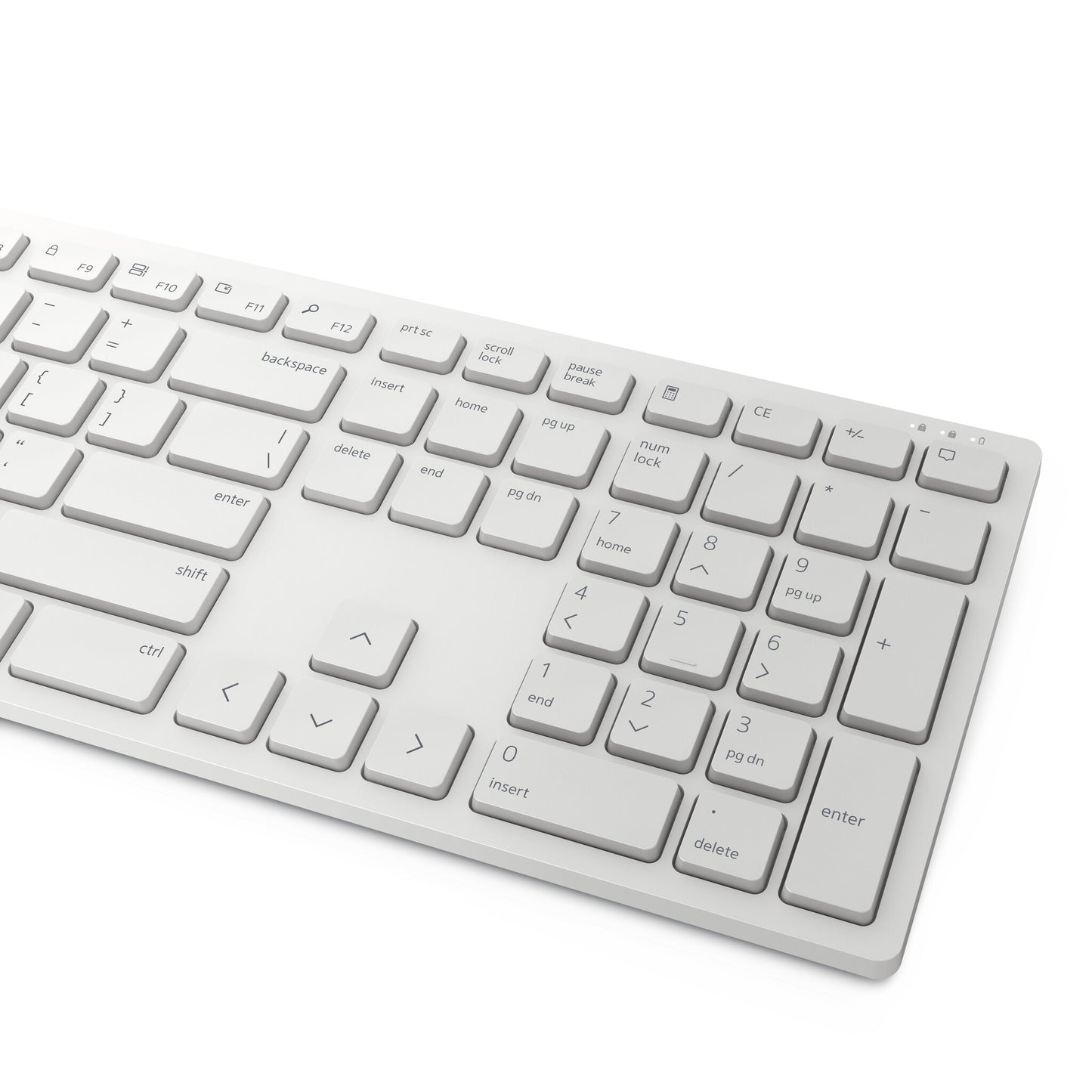 DELL Pro tangentbord och mus – KM5221W - USA internationell (QWERTY) - vit