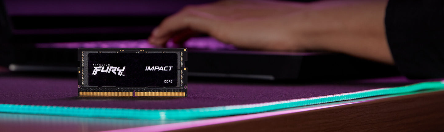 Kingston Technology FURY Impact RAM-minnen 8 GB 1 x 8 GB DDR5 4800 MT/s