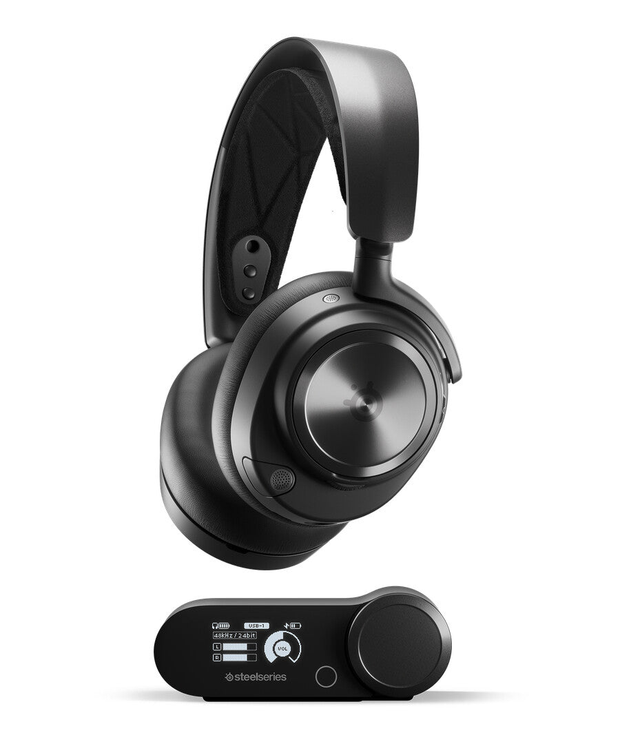 Steelseries Arctis Nova Pro Wireless Headset Trådlös Huvudband Spela Bluetooth Svart
