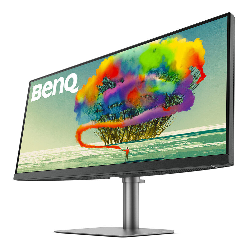 BenQ PD3420Q platta pc-skärmar 86,4 cm (34") 3440 x 1440 pixlar Quad HD LED Grå