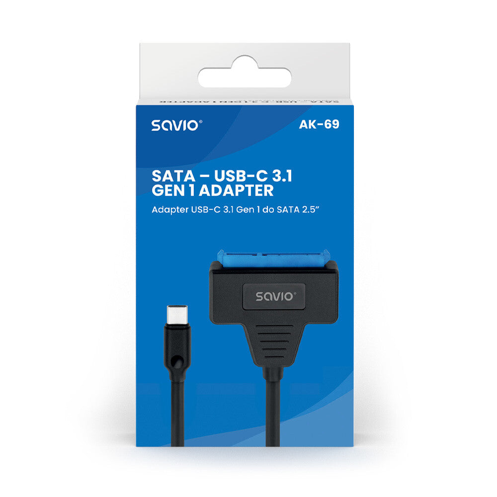 Savio AK-69 nätverkskort/adapters USB 3.2 Gen 1 (3.1 Gen 1)