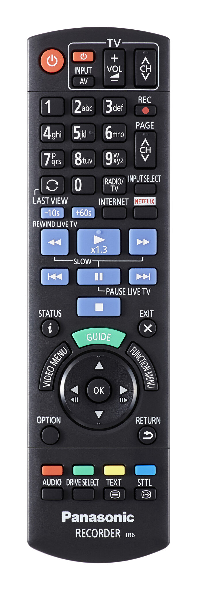 Panasonic DMR-BST765AG DVD-/Blu-Ray-spelare Blu-ray-brännare 3D kompatibilitet Silver