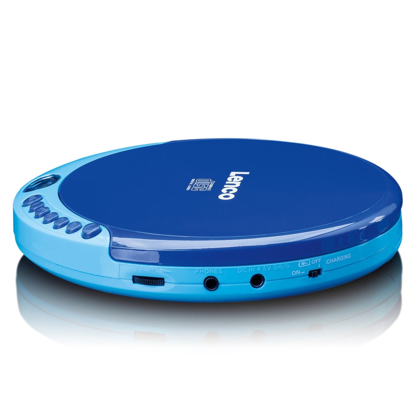 Lenco CD-011 Bärbar CD-spelare Blå