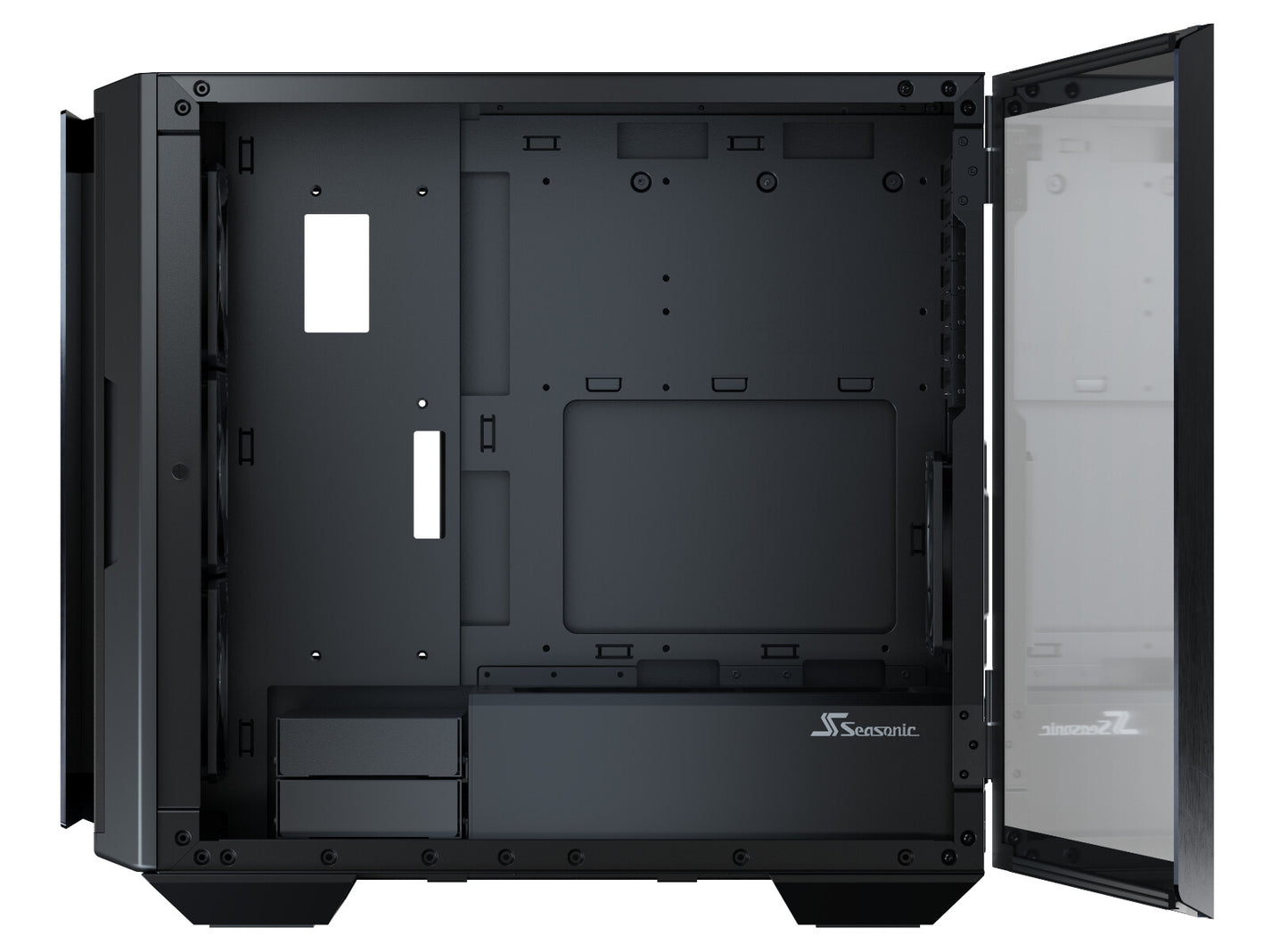 Seasonic SYNCRO Q704 + DGC-750W Midi Tower Svart