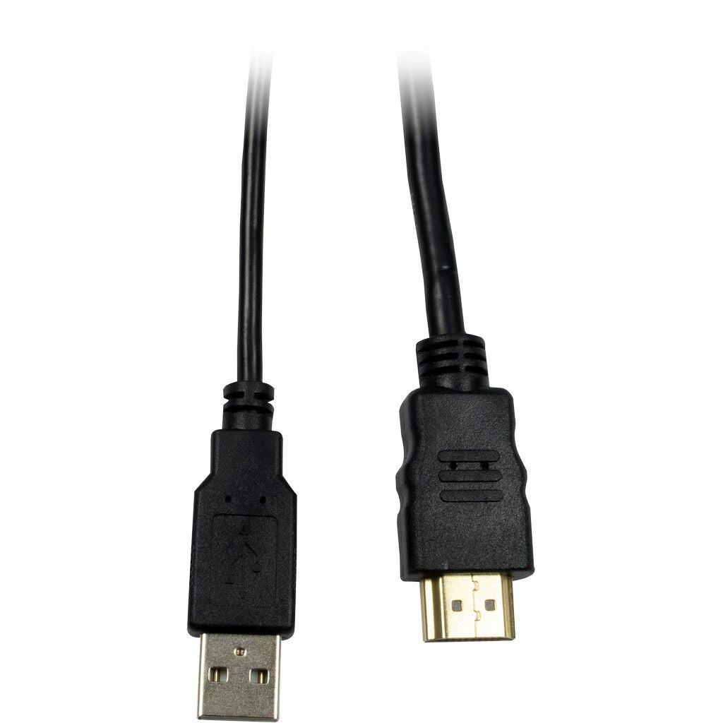 Inter-Tech AS-9108HA KVM-switchar Rackmontering Svart